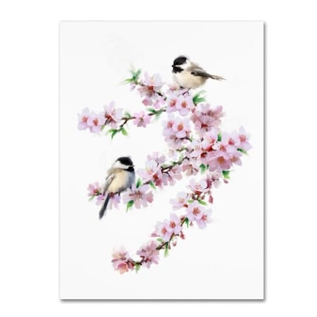 The Macneil Studio 'Chickadees' Canvas Art,14x19